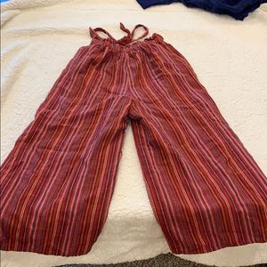 Wide leg American Eagle striped pants!!